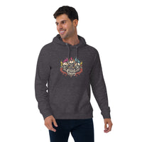 Triple Skull Pull Over Hoodie